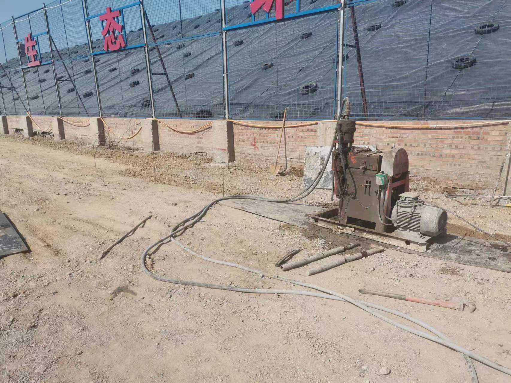 龙华山办事处双液注浆