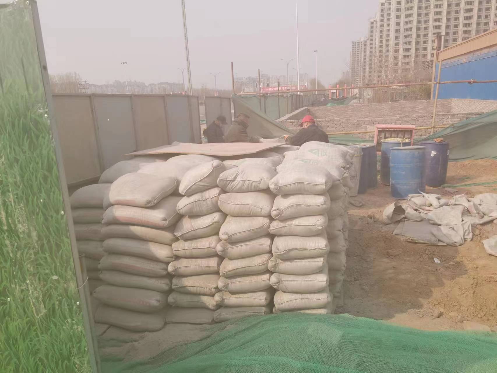 龙华山办事处水泥注浆